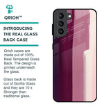 Brush Stroke Art Glass Case for Samsung Galaxy S21 Plus
