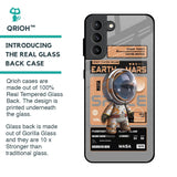 Space Ticket Glass Case for Samsung Galaxy S21 Plus