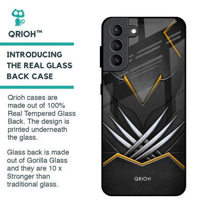 Black Warrior Glass Case for Samsung Galaxy S21 Plus