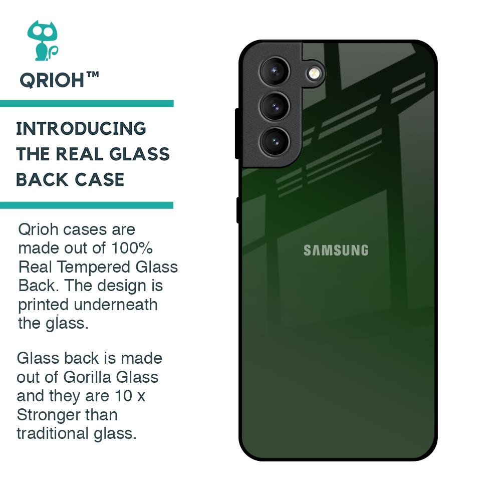 Deep Forest Glass Case for Samsung Galaxy S21 Plus