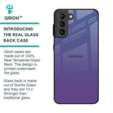 Indigo Pastel Glass Case For Samsung Galaxy S21 Plus