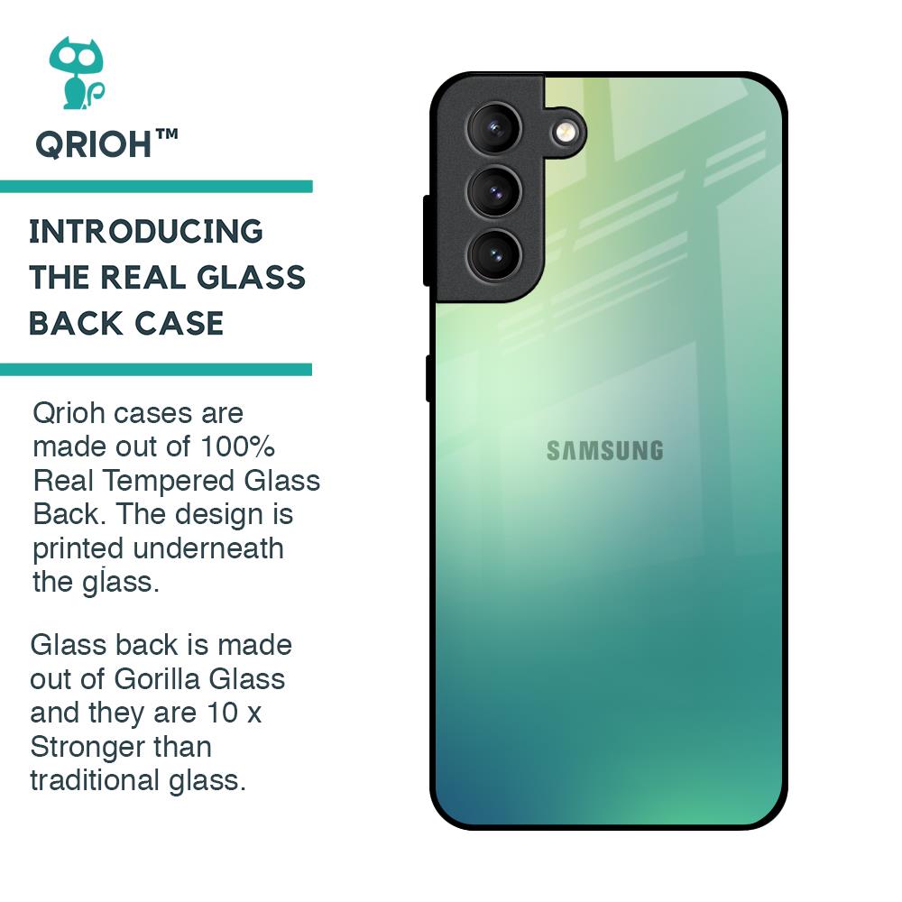 Dusty Green Glass Case for Samsung Galaxy S21 Plus