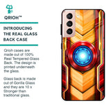 Arc Reactor Glass Case for Samsung Galaxy S21 Plus