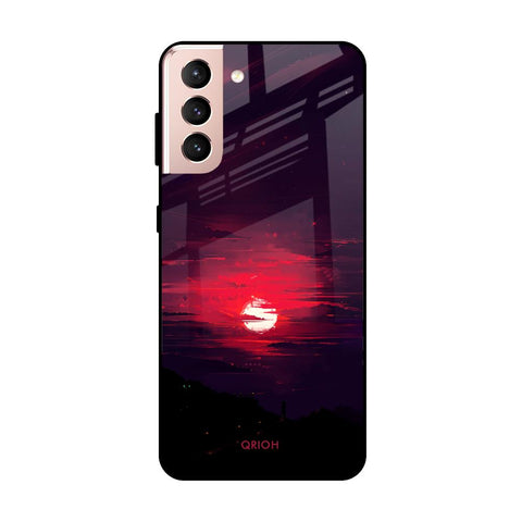 Morning Red Sky Samsung Galaxy S21 Plus Glass Cases & Covers Online