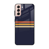 Tricolor Stripes Samsung Galaxy S21 Plus Glass Cases & Covers Online