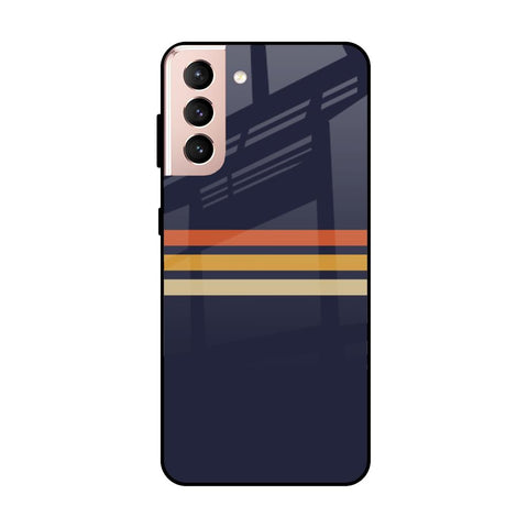 Tricolor Stripes Samsung Galaxy S21 Plus Glass Cases & Covers Online