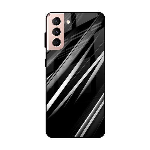 Black & Grey Gradient Samsung Galaxy S21 Plus Glass Cases & Covers Online