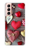 Valentine Hearts Samsung Galaxy S21 Plus Back Cover