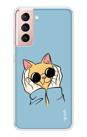 Attitude Cat Samsung Galaxy S21 Plus Back Cover