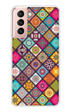 Multicolor Mandala Samsung Galaxy S21 Plus Back Cover