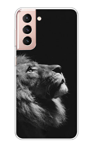 Lion Looking to Sky Samsung Galaxy S21 Plus Back Cover
