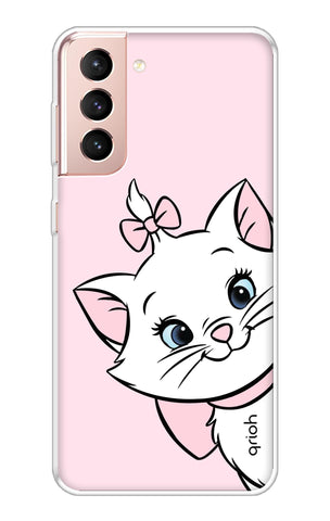 Cute Kitty Samsung Galaxy S21 Plus Back Cover