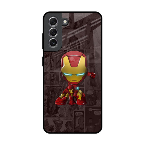 Angry Baby Super Hero Samsung Galaxy S21 Glass Back Cover Online
