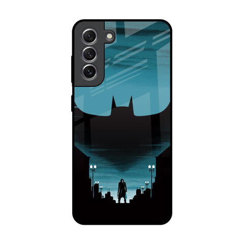 Cyan Bat Samsung Galaxy S21 Glass Back Cover Online