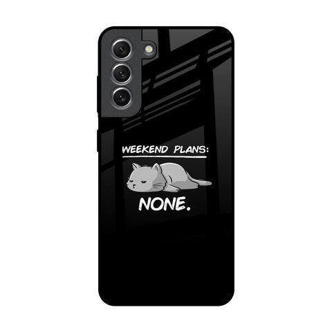 Weekend Plans Samsung Galaxy S21 Glass Back Cover Online