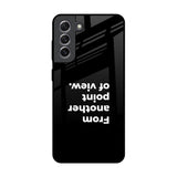 Motivation Samsung Galaxy S21 Glass Back Cover Online