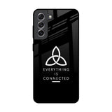 Everything Is Connected Samsung Galaxy S21 Glass Back Cover Online