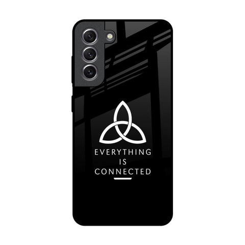 Everything Is Connected Samsung Galaxy S21 Glass Back Cover Online
