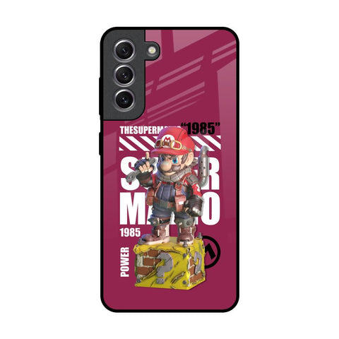 Gangster Hero Samsung Galaxy S21 Glass Back Cover Online