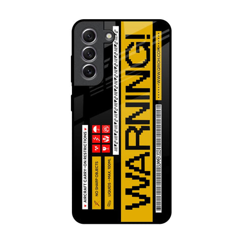 Aircraft Warning Samsung Galaxy S21 Glass Back Cover Online