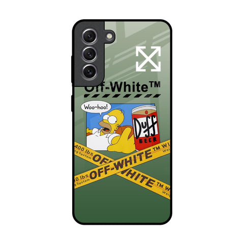 Duff Beer Samsung Galaxy S21 Glass Back Cover Online