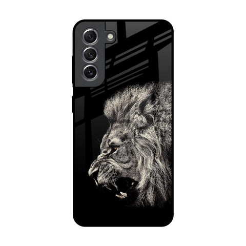 Brave Lion Samsung Galaxy S21 Glass Back Cover Online
