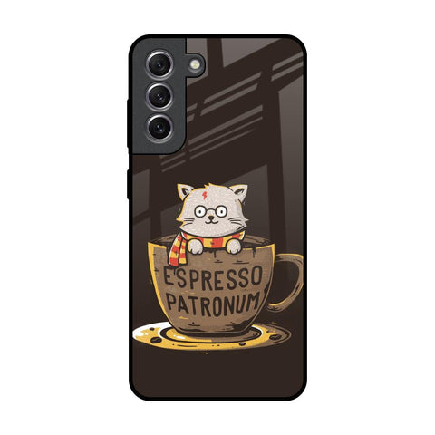Tea With Kitty Samsung Galaxy S21 Glass Back Cover Online