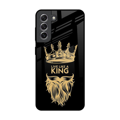 King Life Samsung Galaxy S21 Glass Back Cover Online