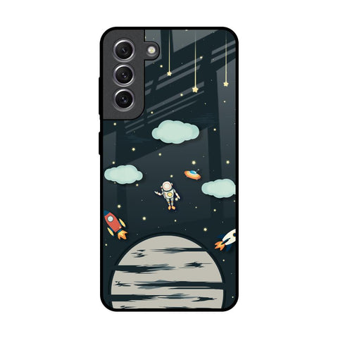 Astronaut Dream Samsung Galaxy S21 Glass Back Cover Online