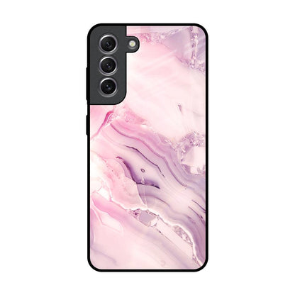 Diamond Pink Gradient Samsung Galaxy S21 Glass Back Cover Online