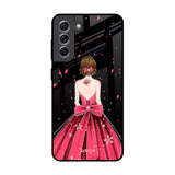 Fashion Princess Samsung Galaxy S21 Glass Back Cover Online