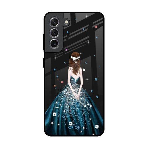 Queen Of Fashion Samsung Galaxy S21 Glass Back Cover Online