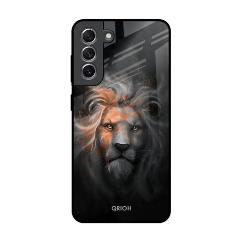 Devil Lion Samsung Galaxy S21 Glass Back Cover Online