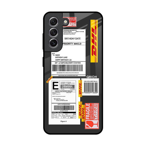 Cool Barcode Label Samsung Galaxy S21 Glass Back Cover Online