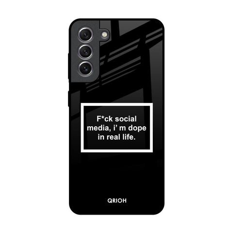 Dope In Life Samsung Galaxy S21 Glass Back Cover Online