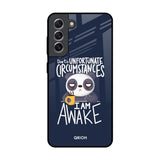 Struggling Panda Samsung Galaxy S21 Glass Back Cover Online