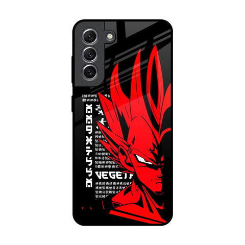 Red Vegeta Samsung Galaxy S21 Glass Back Cover Online