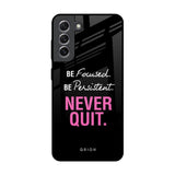 Be Focused Samsung Galaxy S21 Glass Back Cover Online