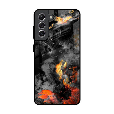 Lava Explode Samsung Galaxy S21 Glass Back Cover Online
