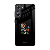 Go Your Own Way Samsung Galaxy S21 Glass Back Cover Online