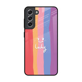 Lucky Abstract Samsung Galaxy S21 Glass Back Cover Online