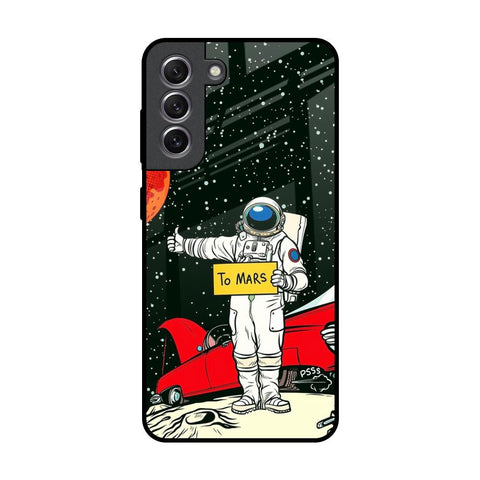 Astronaut on Mars Samsung Galaxy S21 Glass Back Cover Online