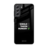 Hungry Samsung Galaxy S21 Glass Back Cover Online