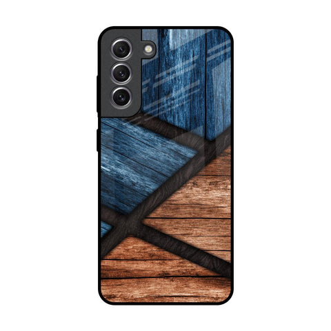 Wooden Tiles Samsung Galaxy S21 Glass Back Cover Online