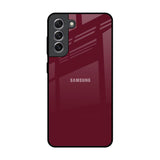 Classic Burgundy Samsung Galaxy S21 Glass Back Cover Online