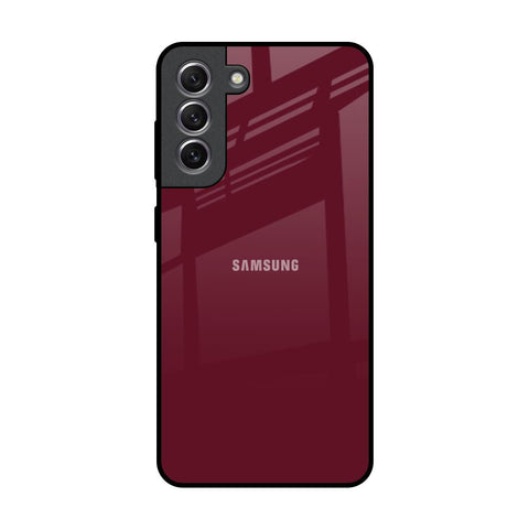 Classic Burgundy Samsung Galaxy S21 Glass Back Cover Online