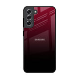 Wine Red Samsung Galaxy S21 Glass Back Cover Online