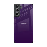 Dark Purple Samsung Galaxy S21 Glass Back Cover Online