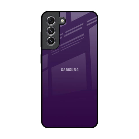 Dark Purple Samsung Galaxy S21 Glass Back Cover Online
