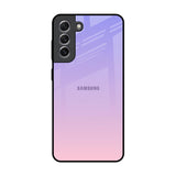 Lavender Gradient Samsung Galaxy S21 Glass Back Cover Online